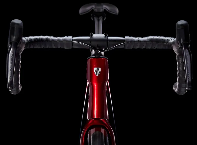 Trek Domane Slr 7 Gen 4 Carbon Road Bike 2024 in Metallic Red Smoke To Blue Fade-4